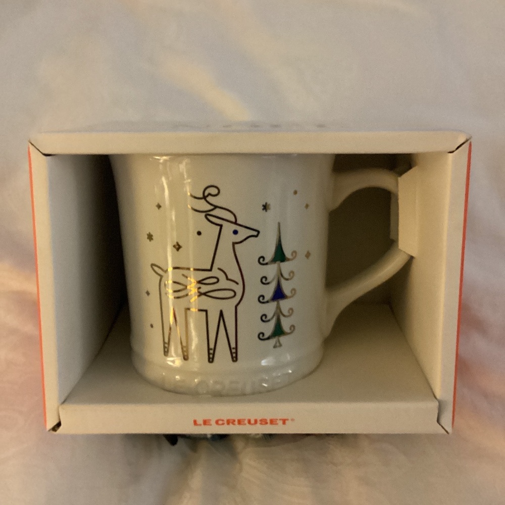 Le Creuset Noel Series Reindeer Tree mug